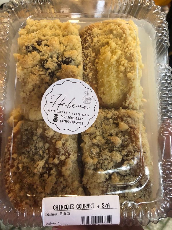 Helena Panificadora e Confeitaria traz o chineque de cocada com crocante de castanha – Foto: NDTV