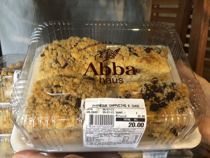 Padaria e Confeitaria Abbahaus com o sabor creme de cappucino com chocolate – Foto: NDTV