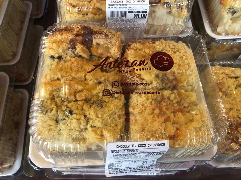 Artesan Mega Padaria trouxe o sabor de coco com maracuj&aacute; para a festa – Foto: NDTV