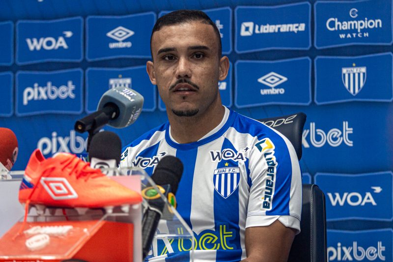 William Pottker est&aacute; de volta ao Ava&iacute; – Foto: Leandro Boeira/Ava&iacute; F.C/ND