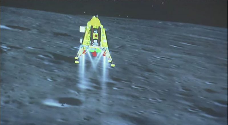 The six-wheeled solar-powered robot will transmit images and scientific data directly from the moon's surface.