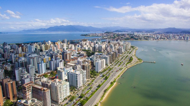 Florianópolis is the most competitive city in Brazil according to the National Competitiveness Index.