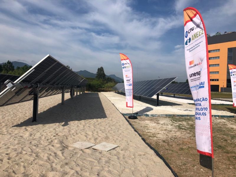 Produ&ccedil;&atilde;o de energia solar atrav&eacute;s de tecnologia bifacial. – Foto: UFSC/Divulga&ccedil;&atilde;o/ND