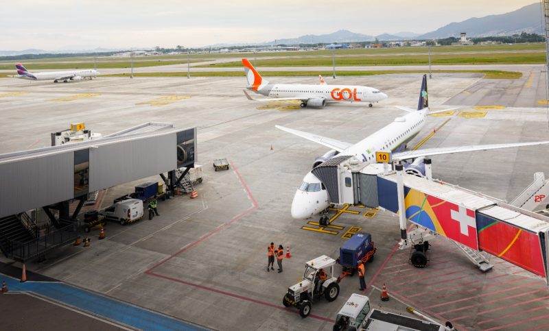 Aeroporto de Florian&oacute;polis – Foto: Divulga&ccedil;&atilde;o/ND