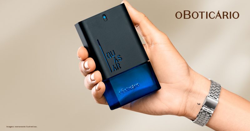 Quasar conta com a refresc&acirc;ncia de um blend c&iacute;trico de Mandarina, Lim&atilde;o e Bergamota combinado com notas arom&aacute;ticas e fundo amadeirado &nbsp;– Foto: O Botic&aacute;rio/Divulga&ccedil;&atilde;o