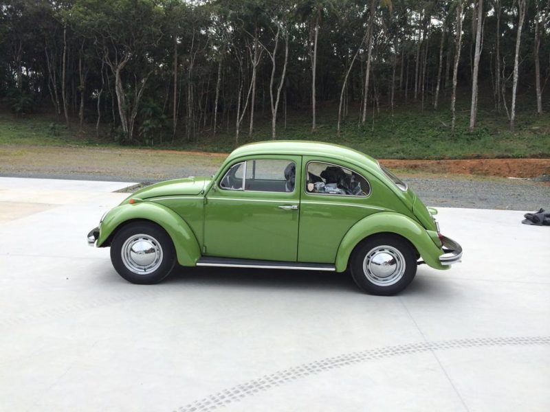 Exposição de carros antigos em Navegantes