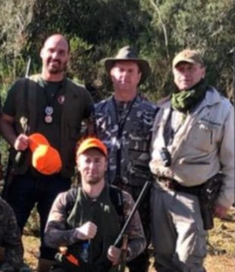 Em 2020 Eduardo Bolsonaro ca&ccedil;ou Javalis na Serra catarinense – Foto: Redes sociais