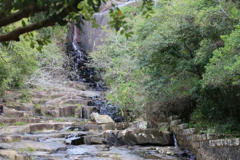 Cachoeira da Costa da Lagoa &eacute; uma das maiores da Capital – Foto: Geovane Altar da Silva/Arquivo Pessoal/ND