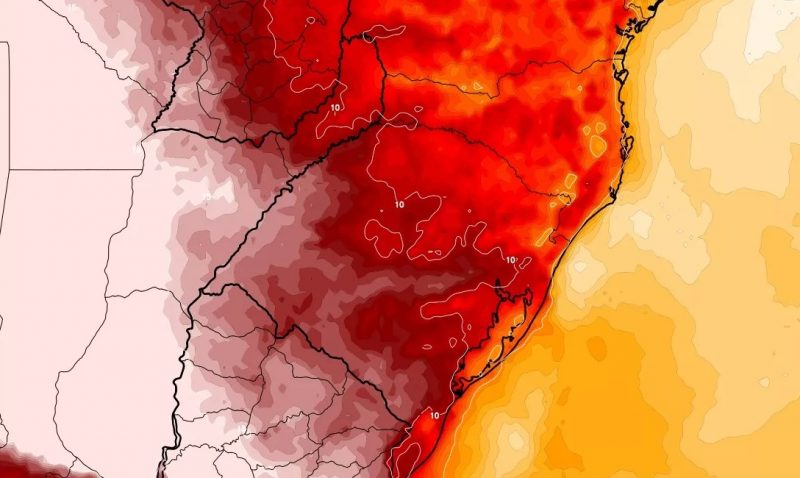 Massa de ar vai mudar as temperaturas no Estado 