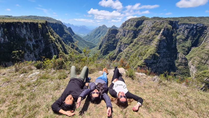 Turismo Sustent&aacute;vel une preserva&ccedil;&atilde;o do meio ambiente e desenvolvimento social e econ&ocirc;mico. Na foto, c&acirc;nion das Laranjeiras, em Bom Jardim da Serra – Foto: Divulga&ccedil;&atilde;o/Benito Sbruzzi/ND