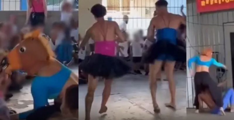 Cavalo causou polêmica na internet 