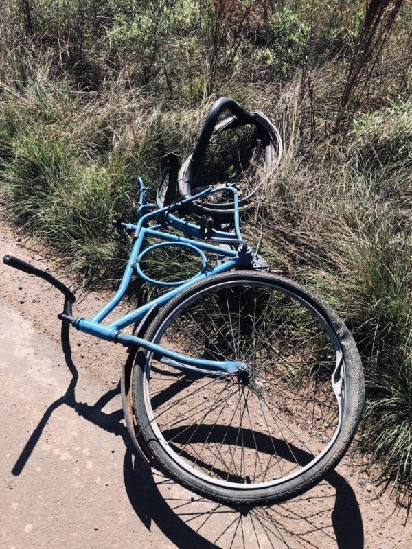 ciclista morreu atropelado em Campos Novos