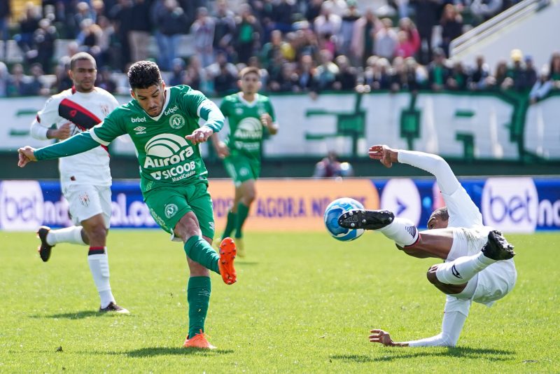 Com o resultado, o Verd&atilde;o segue na zona de rebaixamento da S&eacute;rie B – Foto: Tiago Meneghini | ACF | ND
