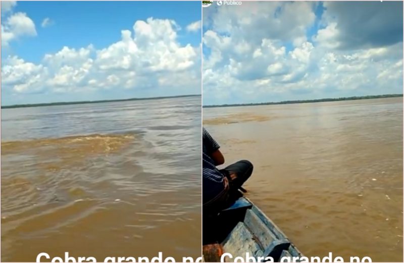 Ribeirinho Registra Onda Estranha no Rio Solimões e Gera Teorias na Internet