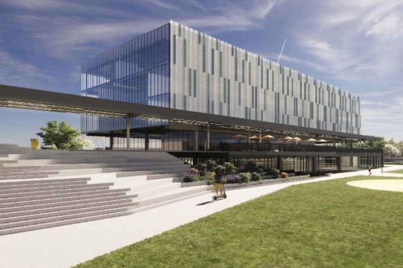 Este ser&aacute; o quarto pr&eacute;dio do parque tecnol&oacute;gico – Foto: Divulga&ccedil;&atilde;o/ND