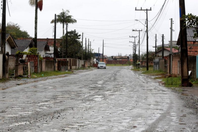 Ao todo, foram abertos seis editais para pavimenta&ccedil;&atilde;o de 15 ruas – Foto: Prefeitura de Joinville/Divulga&ccedil;&atilde;o/ND