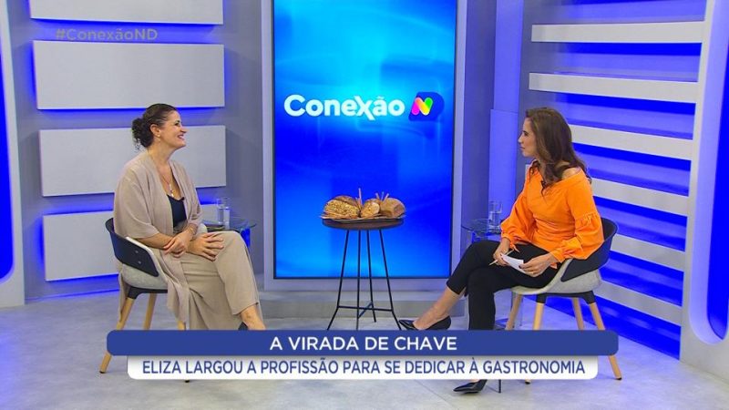 Eliza Dallanhol &eacute; propriet&aacute;ria de uma padaria artesanal, vende sob encomenda e vive um dos momentos mais felizes de sua vida – Foto: Conex&atilde;o ND – NDTV