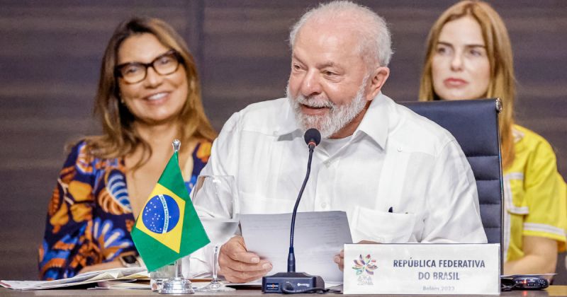 Presidente Lula citou que deve conciliar a proteção ambiental com a inclusão social, o fomento à ciência tecnológica, a inovação e o estímulo à economia local