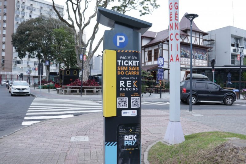 Nova Área Azul começa a operar em Blumenau