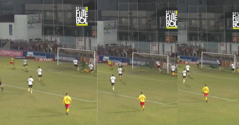 Goleiro faz defesa incrível e evita gol do Brusque na Série C