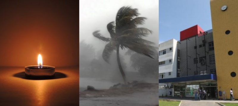 Vento em Florianópolis atrapalha serviços de saúde da cidade 