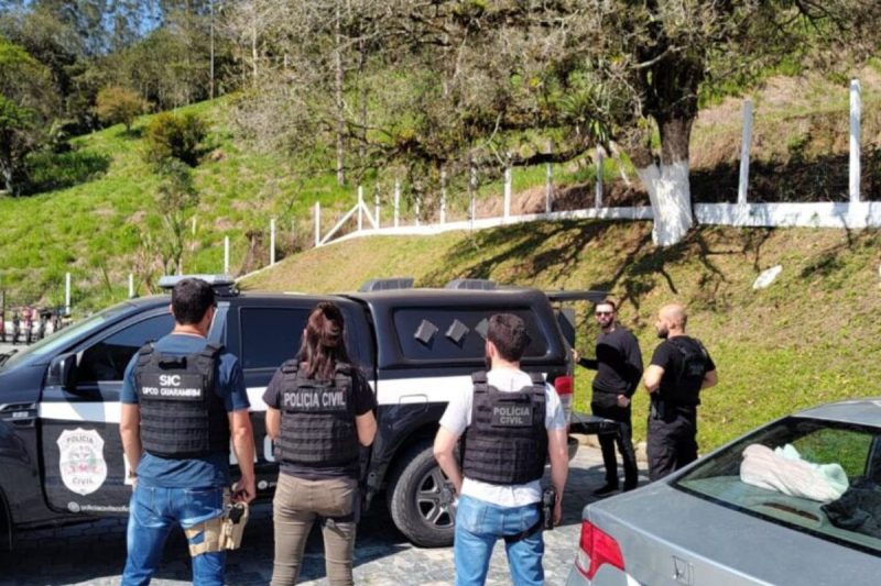 The suspect was arrested this Thursday (aged 31) in Guaramirim – Photo: Civil Police/Reproduction/ND