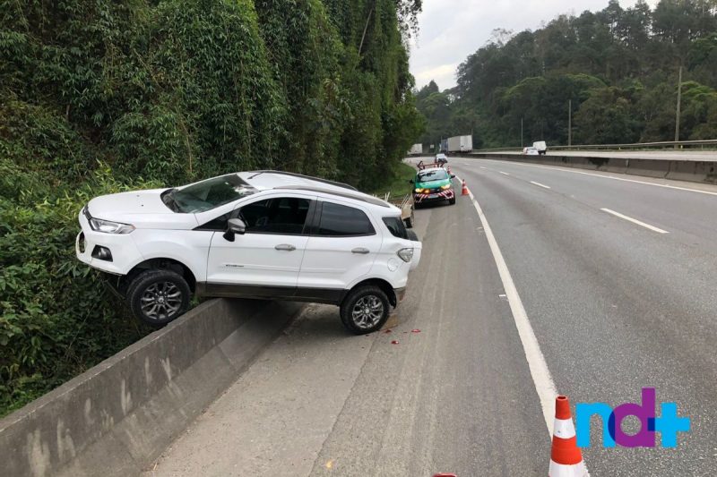 Acidente foi registrado na BR-101 em Joinville