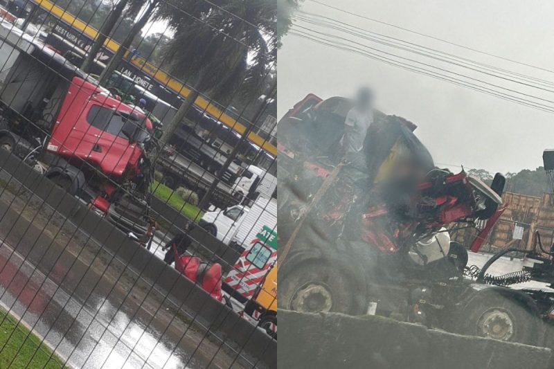 Chovia no momento do acidente e a pista estava molhada – Foto: Internet/Reprodu&ccedil;&atilde;o/ND