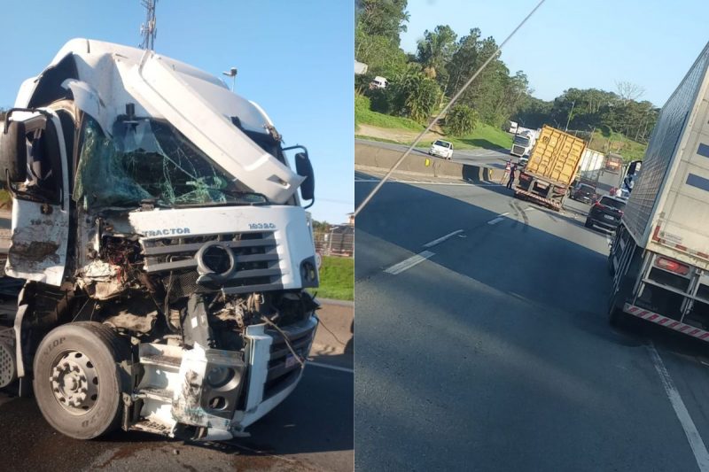 Acidente causou congestionamento na rodovia – Foto: Internet/Reprodu&ccedil;&atilde;o/ND