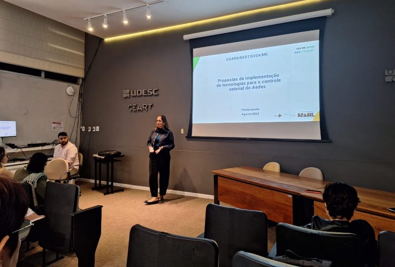 Equipe técnica do Ministério da Saúde realiza visita a SC para debater cenário da dengue no estado - Foto: DIVE/Divulgação/ND