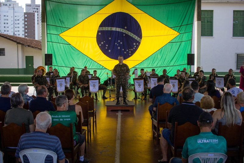 Banda de M&uacute;sica do 62&ordm; Batalh&atilde;o de Infantaria de Joinville – Foto: 62&ordm; BI/Divulga&ccedil;&atilde;o