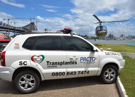 Santa Catarina lidera transplantes como os do Faustão 