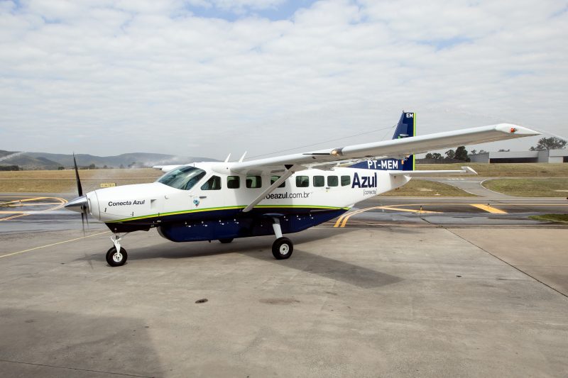 Aeronave Cessna Grand Caravan, da companhia Azul - Divulgação/Reprodução/ND