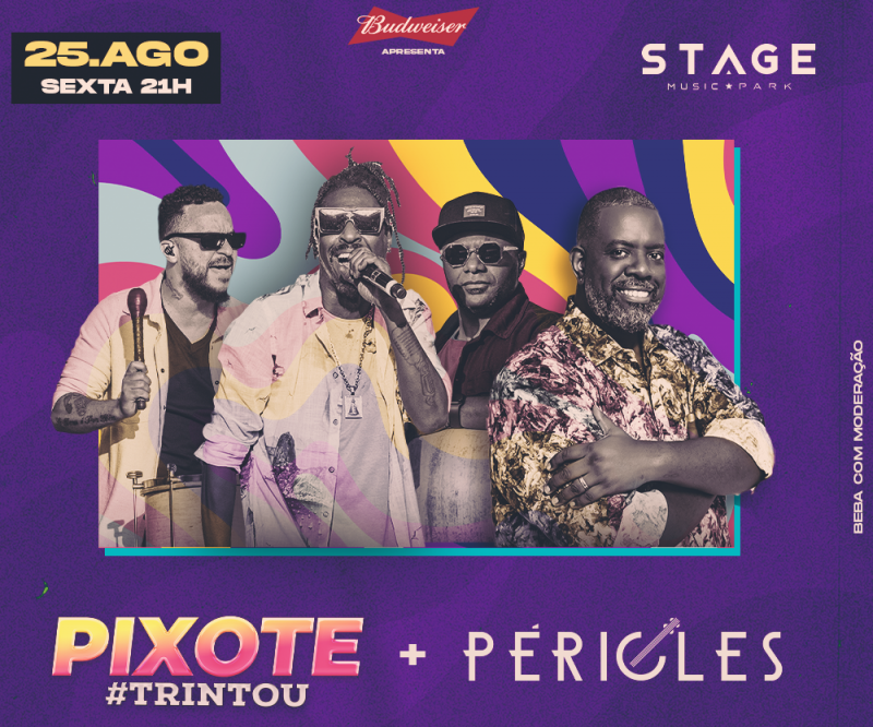 Show Pixote #trintou est&aacute; no Clube ND com 30% de desconto – Foto: Divulga&ccedil;&atilde;o