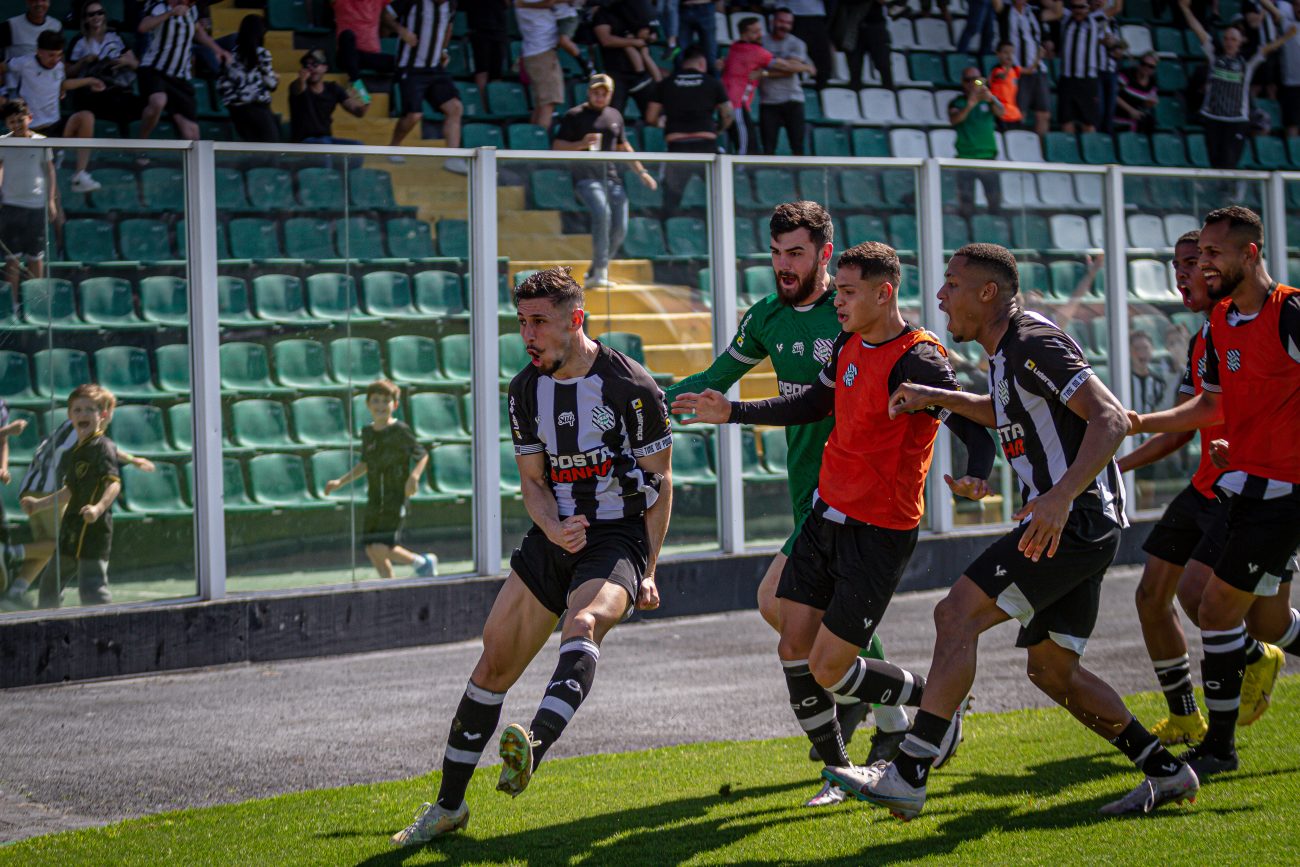 Figueirense e o gol de Gustavo França - Patrick Floriani/FFC/Divulgação/ND
