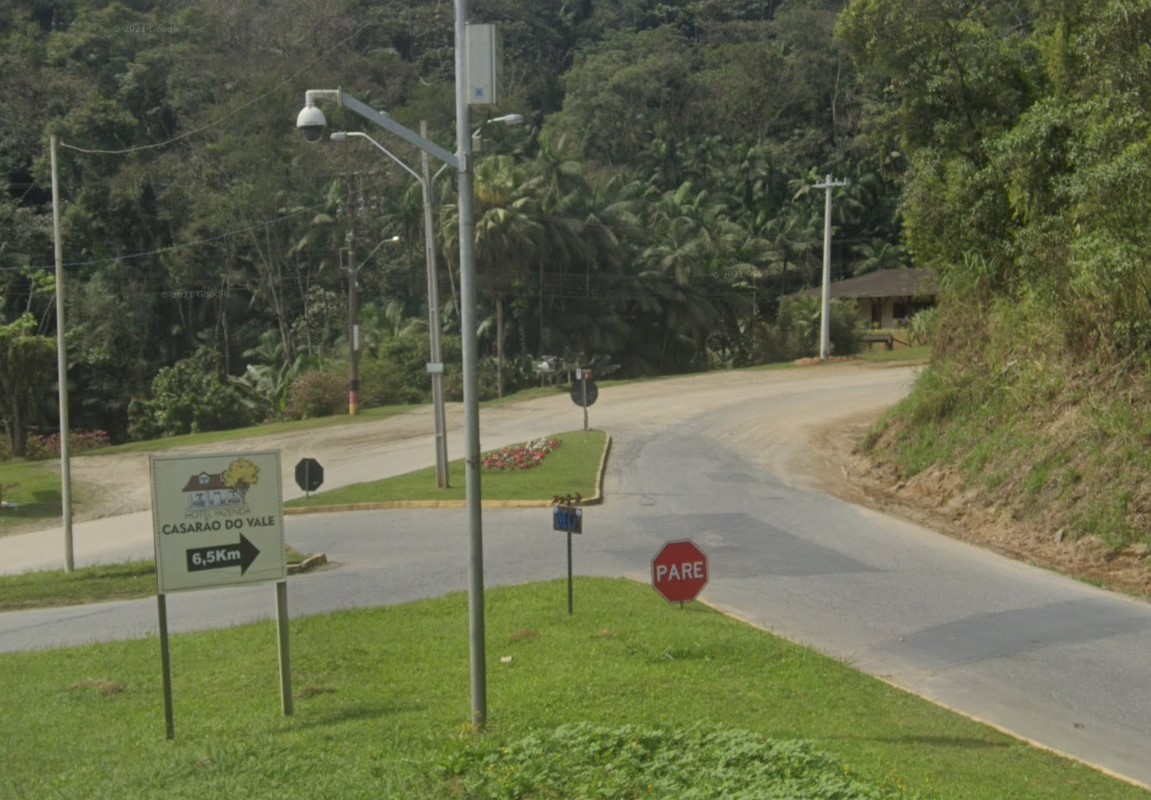 Asphalt on SC-414 between Vila Itupava and Luis Alves is one of the works envisaged in the program Estrada Boa - Google Street View/Disclosure/ND
