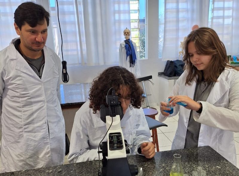 Ao ver como o DNA funciona, a teoria se solidifica na mente dos estudantes 