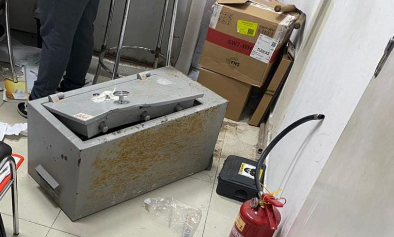 Posto furtado em Itapema