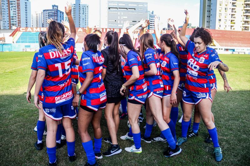 Equipe realiza treinos tr&ecirc;s vezes por semana e busca entregar bons resultados no Catarinense – Foto: Marc&iacute;lio Divas/Divulga&ccedil;&atilde;o/ND