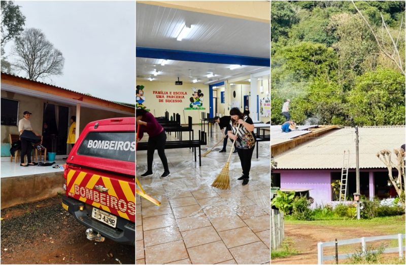 granizo causou estragos