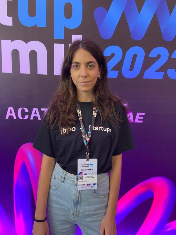 Co-fundadora da Space Resist&ecirc;ncia, Rafaela Angelini Frankenthal – Foto: DIVULGA&Ccedil;&Atilde;O/ND