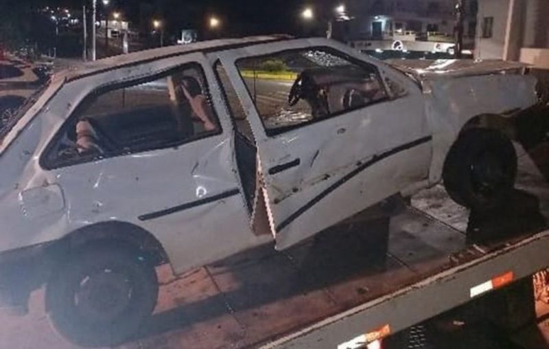 Homem marreta próprio carro após veículo ser confiscado pela PM em SC