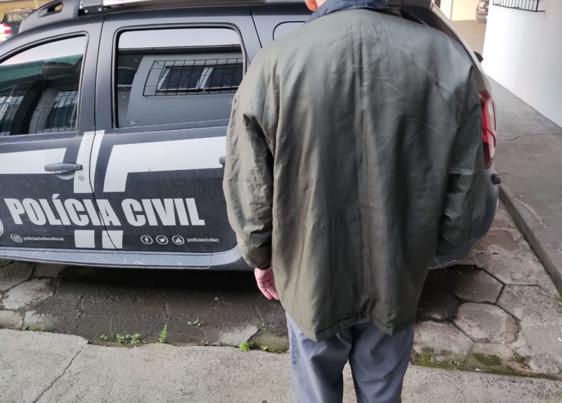 Idoso condenado por estupro de vulnerável é preso em Indaial 
