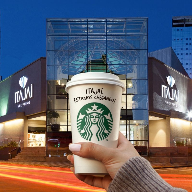 Itajaí Shopping confirma vinda do Starbucks à cidade
