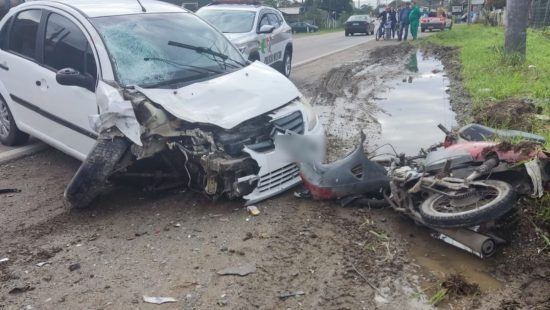 Acidente grave é registrado em corrida de moto no Paraná - Plantão 190