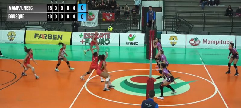 Mampituba/Criciúma perde para o Brusque no Catarinense de Vôlei Feminino