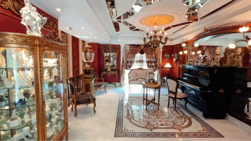 Mansão de valor milionário na Praia de Cabeçudas, em Itajaí, teve problemas com a chuva e um vazamento de água