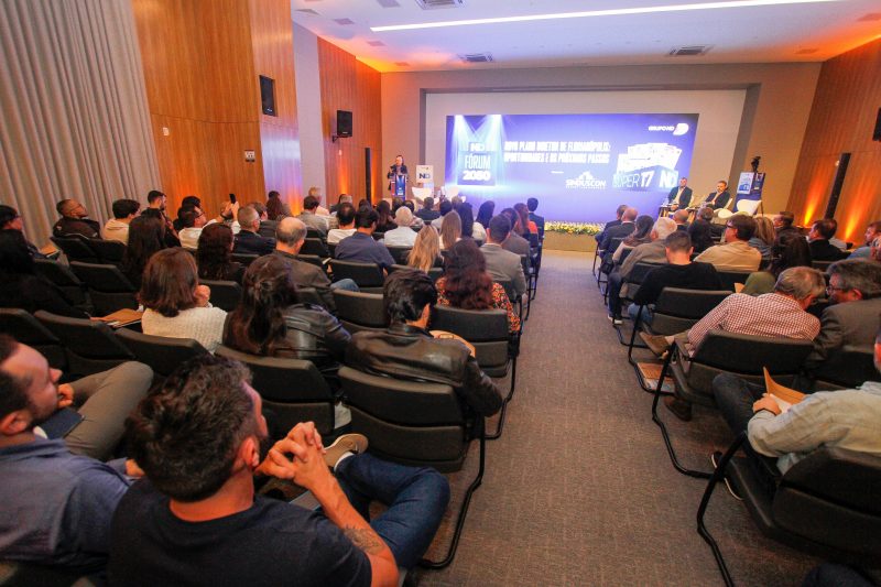 F&oacute;rum 2050 debateu o futuro de Florian&oacute;polis – Foto: Leo Munhoz/ND