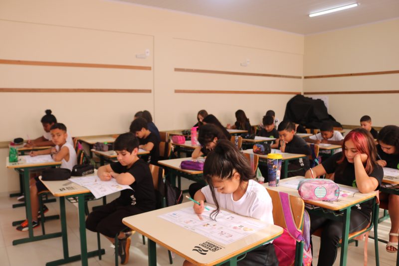 Mais de 18 mil alunos participaram da primeira etapa do Pr&ecirc;mio Acic de Matem&aacute;tica, no Sul de SC. – Foto: Divulga&ccedil;&atilde;o