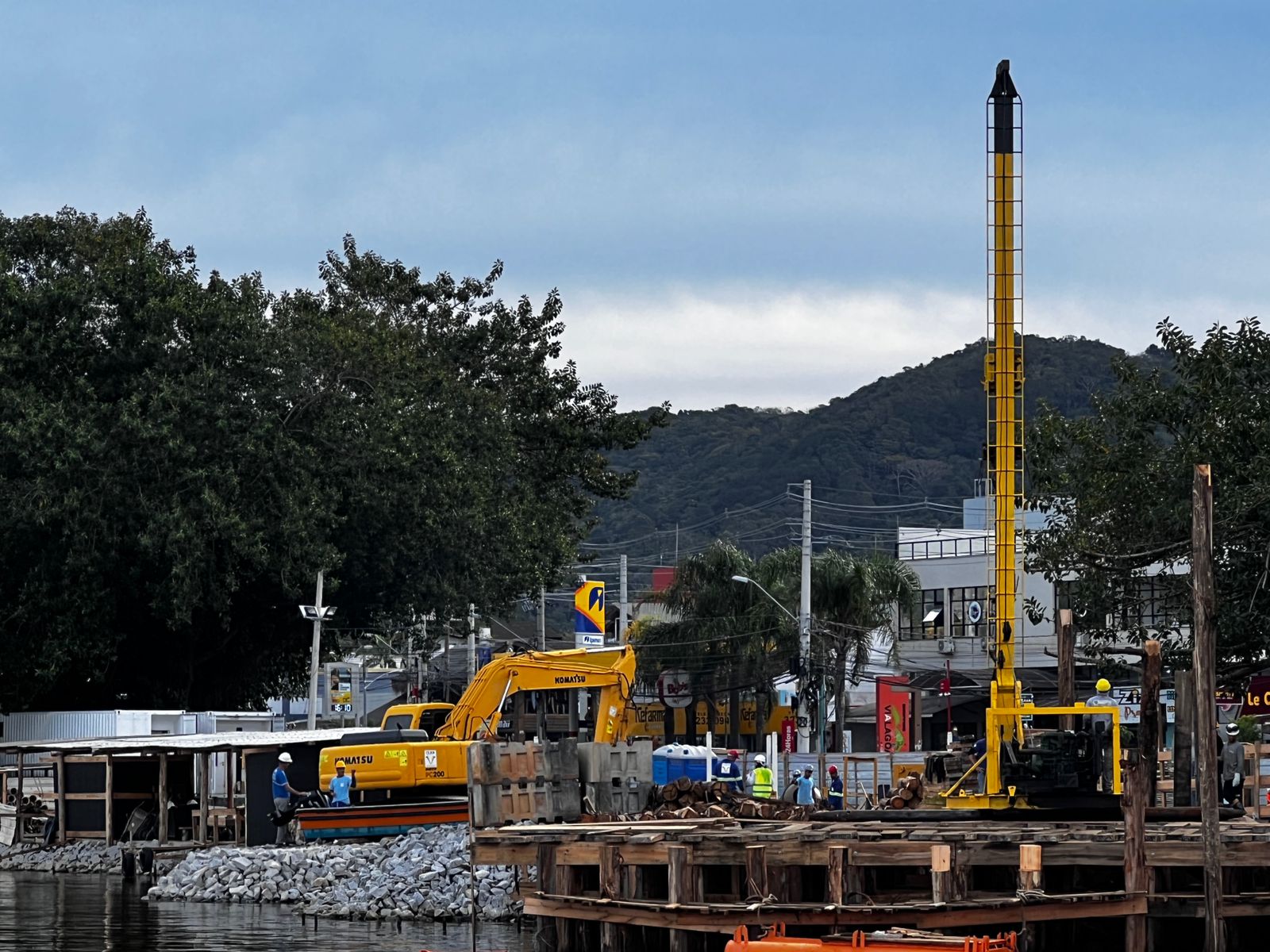 Prefeitura Acelera Obras Para Manter Prazo De Conclusão Da Nova Ponte Da Lagoa Da Conceição 8603